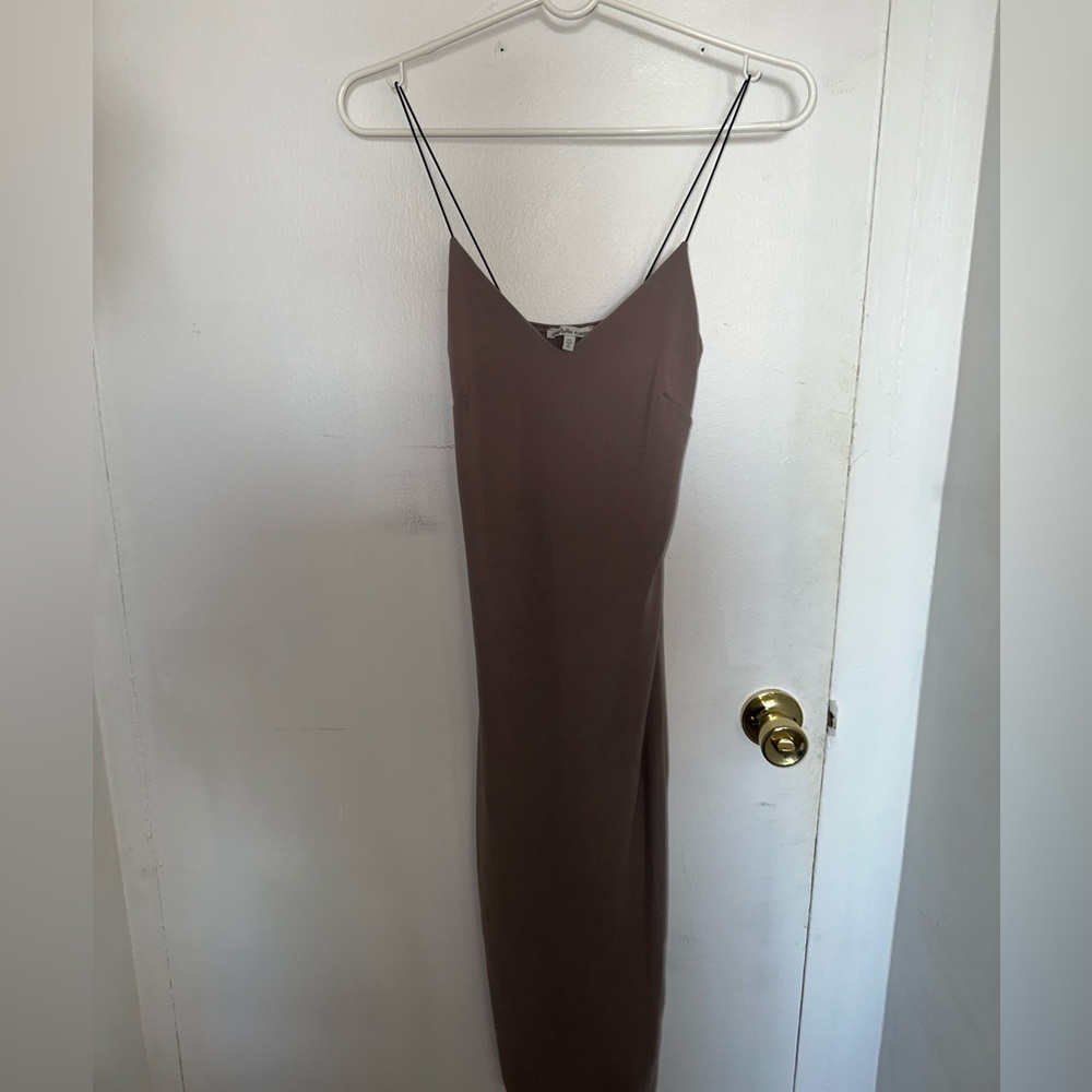 Charlotte Russe Rose/Cream Fitted Dress Size XS